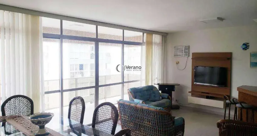 Cobertura com 4 dormitórios à venda, 381 m² por r$ 990.000,00 - pitangueiras - guarujá/sp
