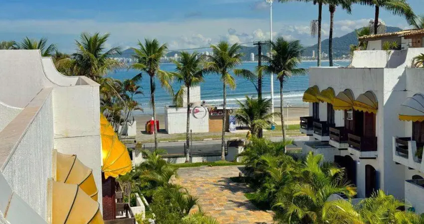 Costa do mar - casa frente ao mar com 3 quartos, sendo 1 suíte à venda, 190 m² por r$ 960.000 - enseada - guarujá/sp