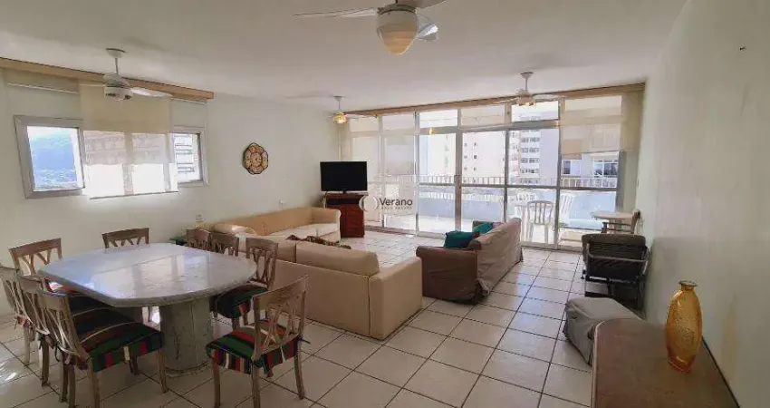 Apartamento com 3 dormitórios à venda, 145 m² por r$ 600.000,00 - pitangueiras - guarujá/sp