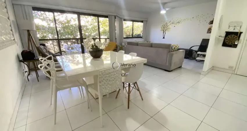 Apartamento mobiliado à venda em guarujá, enseada - imóvel com piscina no condomínio e varanda