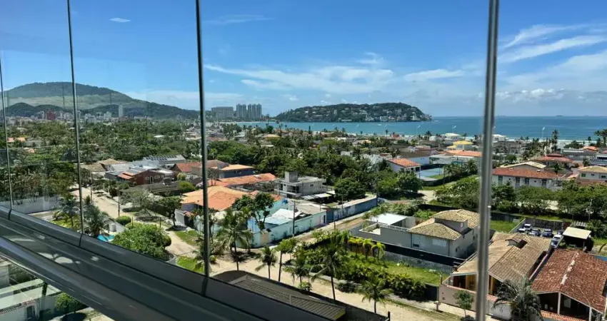 Apartamento com 2 quartos sendo 2 suítes e vista para o mar na praia da Enseada - Guarujá