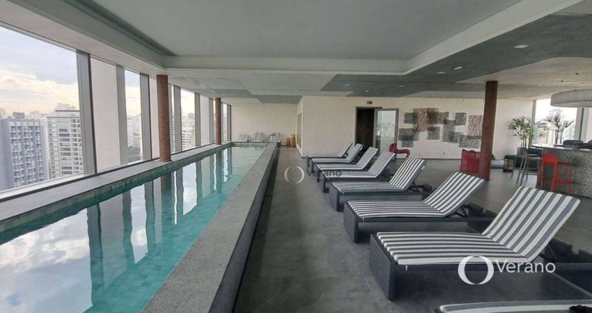 Apartamento com 1 dormitório à venda, 42 m² por R$ 750.000,00 - Indianópolis - São Paulo/SP
