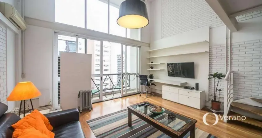 Loft com 2 quartos à venda na Rua Bandeira Paulista, 300, Itaim Bibi, São Paulo