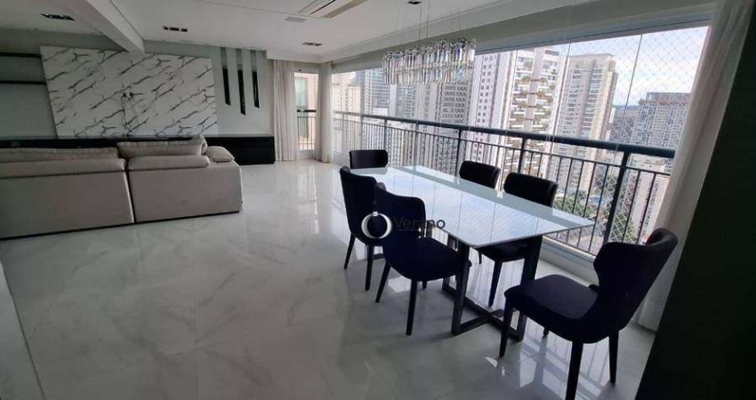 Apartamento com 3 suítes à venda, 213 m² por R$ 3.700.000 - Brooklin - São Paulo/SP