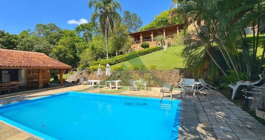 Chácara à Venda em Atibaia – 4.560 m² com Piscina, Lago, e Área de Lazer Co