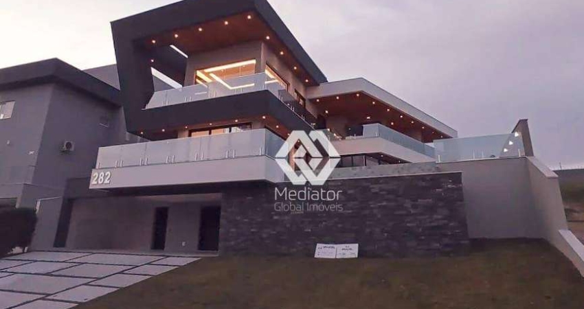 Sobrado de Luxo com 5 dormitórios à venda, 600 m² por R$ 6.900.000 - Reserva do Paratehy Sul - São José dos Campos/SP