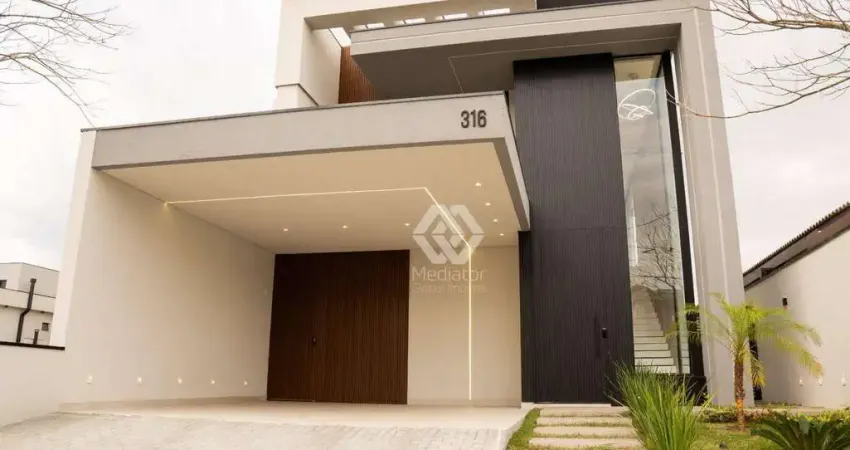 Sobrado com 4 dormitórios à venda, 244 m² por r$ 2.690.000,00 - condomínio floradas do paratey - são josé dos campos/sp