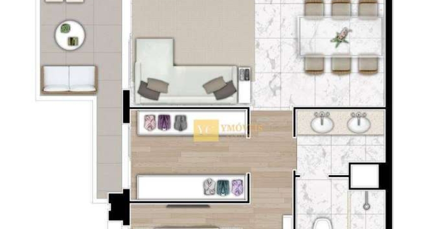 Apartamento com 3 dormitórios à venda, 77 m² por R$ 793.000,00 - Cristo Rei - Curitiba/PR