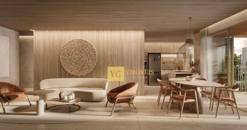 Apartamento com 2 dormitórios à venda, 108 m² por R$ 1.863.000,00 - Água Verde - Curitiba/PR
