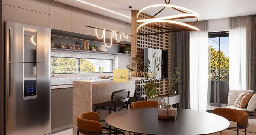 Apartamento com 2 dormitórios à venda, 65 m² por R$ 814.000,00 - Vila Izabel - Curitiba/PR