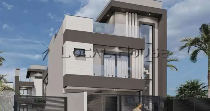 Sobrado à venda em Curitiba, Uberaba, com 3 quartos, 119m²
