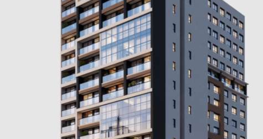 Apartamento à venda em Curitiba, Centro, com 1 quarto, 31,28m²