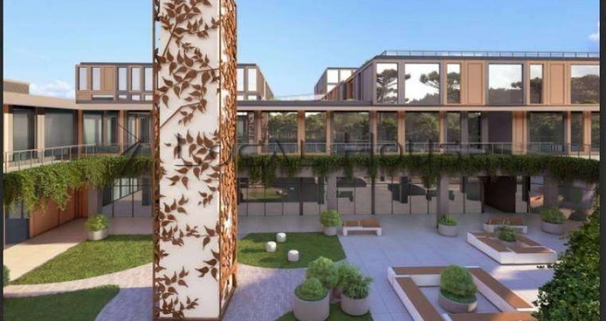 Reserva mirante - sala comercial de 47,50 m² em frente ao parque barigui, curitiba/pr