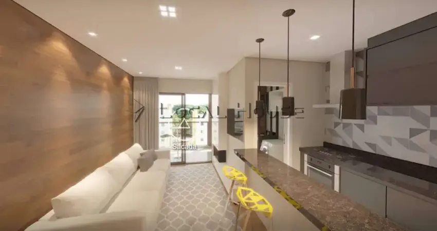 Apartamento 2 Quartos, 1 Vaga, no Residencial Mood Bacacheri