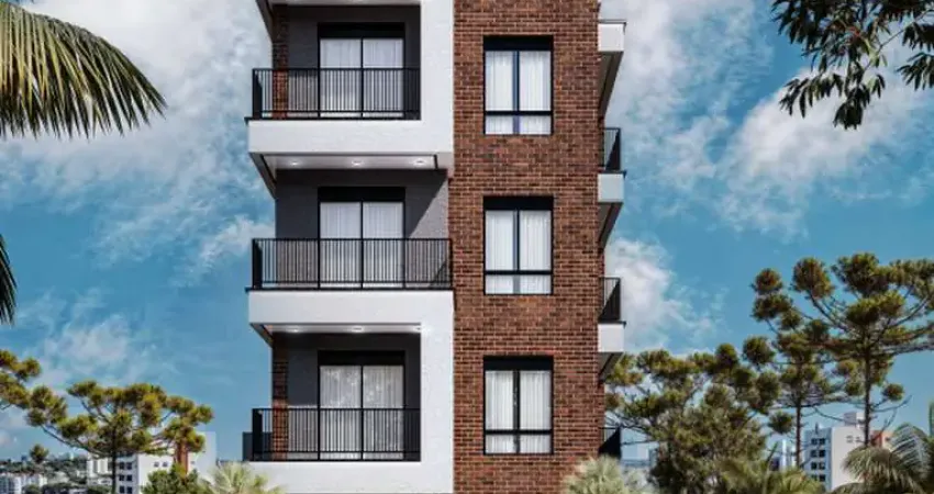 Studio à venda em curitiba, novo mundo, com 1 quarto, 24,02m²