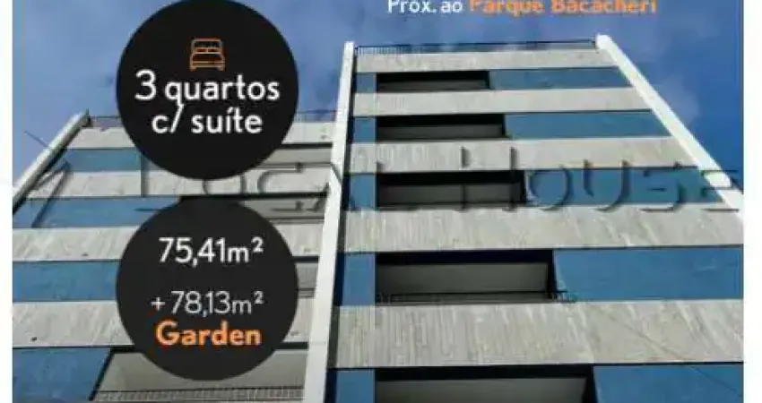 Apartamento garden à venda, no mora parque bacacheri, em curitiba, bacacheri, com 3 quartos, 150m²