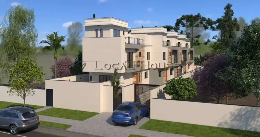 Sobrado à venda em curitiba, guabirotuba, com 3 quartos, 180m²