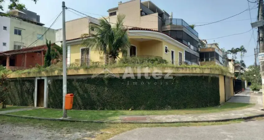 Casa 4 Quartos, Jardim, Frente ao Pq. Chico Mendes, Recreio, RJ