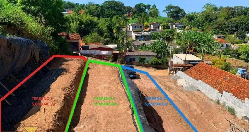 Terreno à venda, 242 m² por r$ 140.000,00 - vila são paulo - mogi das cruzes/sp