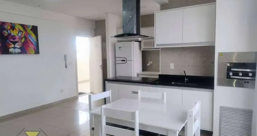 Apartamento com 1 dormitório para alugar, 43 m² por r$ 3.000,00/mês - loteamento mogilar - mogi das cruzes/sp