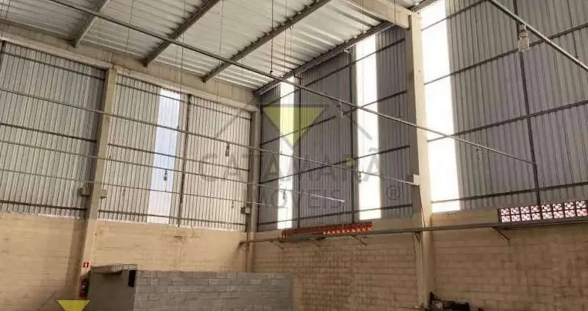 Galpão para alugar, 610 m² por r$ 15.000 - vila jundiaí - mogi das cruzes/sp