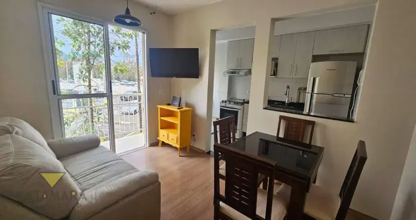 Apartamento mobiliado para locação no condomínio único mogi, vila mogilar, mogi das cruzes - sp.