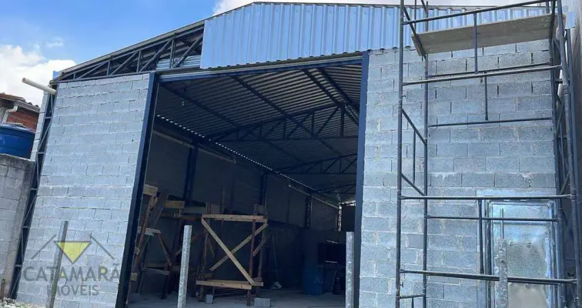 Galpão, 200 m² - venda por r$ 750.000,00 ou aluguel por r$ 5.000,00/mês - vila bernadotti - mogi das cruzes/sp