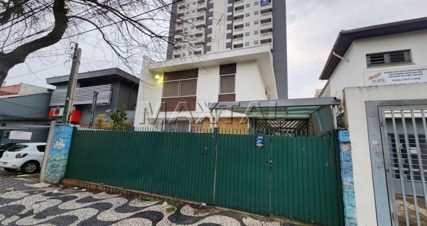 Casa Comercial para locação em Santana de 450m² com espaço para estacionar e edicula.