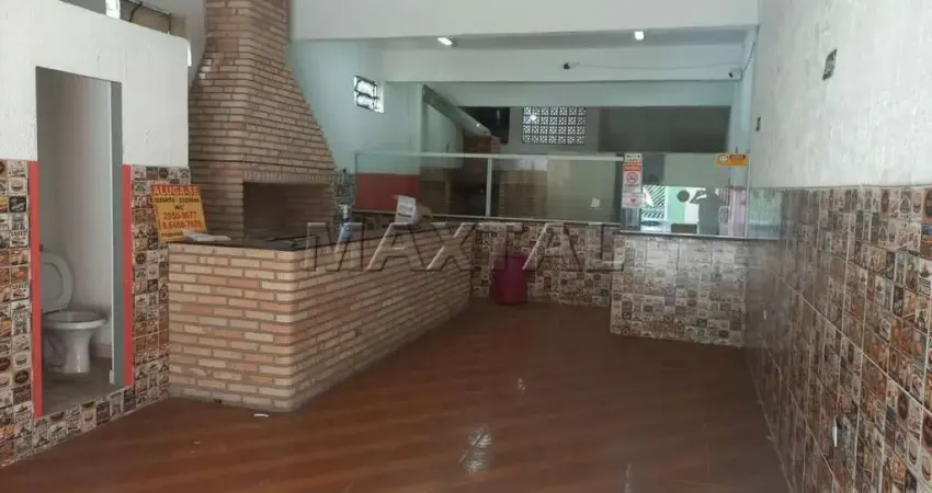 Loja, 95m², toda em piso frio, cozinha, 2 banheiros. próximo ao trimais lauzane