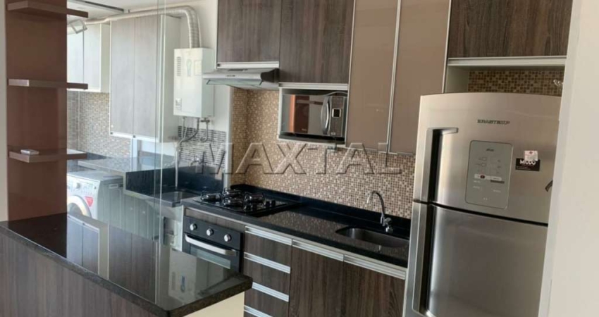 Apartamento Vila das Mercês de 59 m²,à venda, com 2 dormitórios, 1 suíte, 2 banheiros e 1 vaga.
