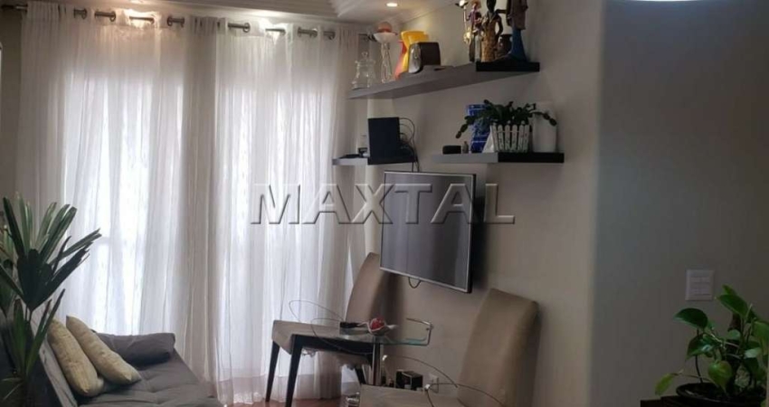 Apartamento na Santa Teresinha, de 60m²,  2 quartos, 1 sala ampla, 1 cozinha, 1 banheiro e 1 vaga