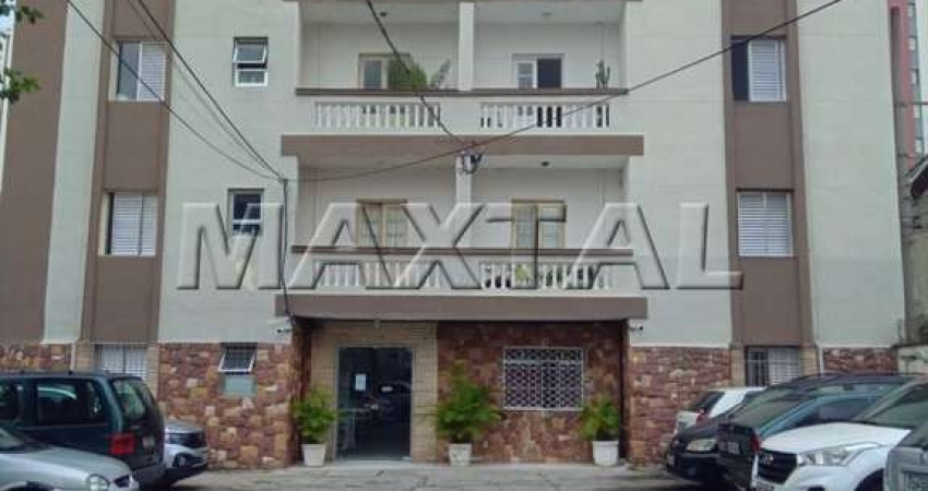 Apartamento à venda com 2 dormitórios, sala e garagem rotativa, em Santana.