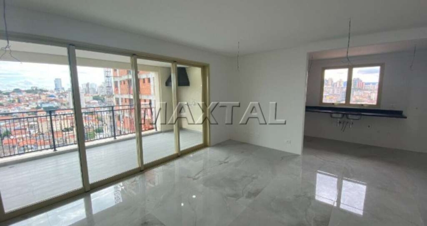 Apartamento com 133 m² e 3 suítes, lavabo, varanda gourmet e 1 vaga no Jardim São Paulo