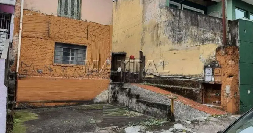 Casa á Venda antiga para demolição ou Reforma com 7,75 de frente e 45 metros de fundo, Na Água fria.