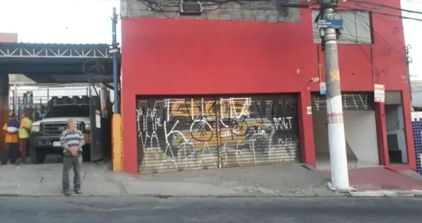 Loja comercial com 100m² para locação no jardim peri. com 1 sala e 1 banheiro.