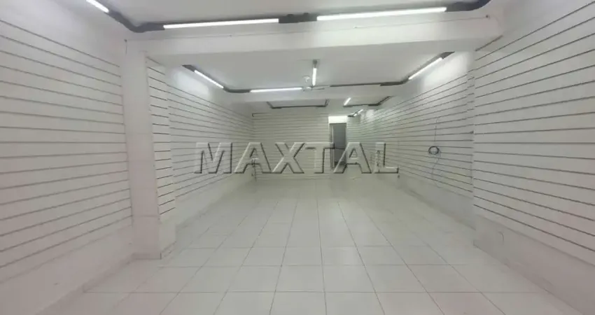 Loja comercial com 100 m² em Santana, próximo ao hospital São Camilo, Com copa e banheiro.