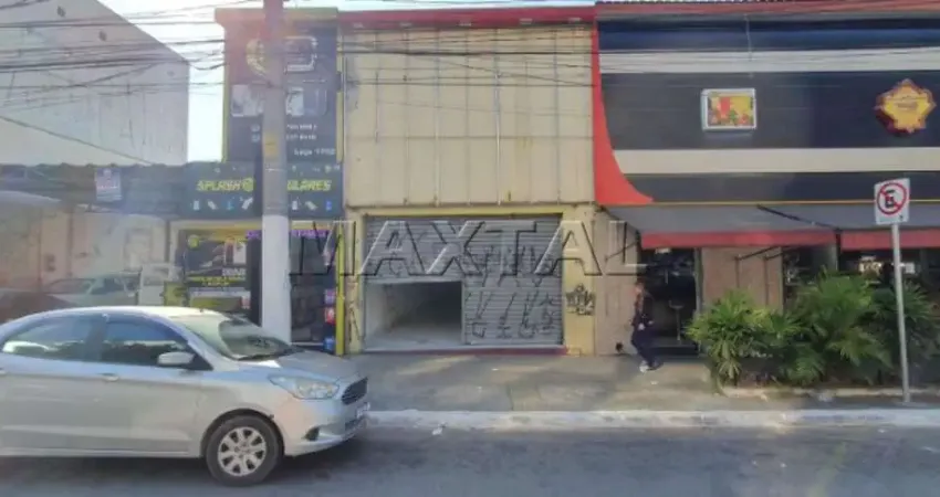 Loja para locação, de 200 m², na voluntários da pátria, junto a estação santana do metrô