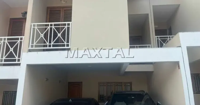Sobrado à venda em condomínio fechado. Com 3 Suítes e 2 Vagas na Vila Mazzei - Tucuruvi.