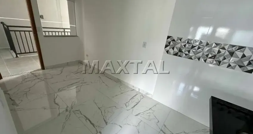 Apartamento novo à venda na Vila NIvi, de 48m²; Com 2 dormitórios, vaga e quintal privativo.