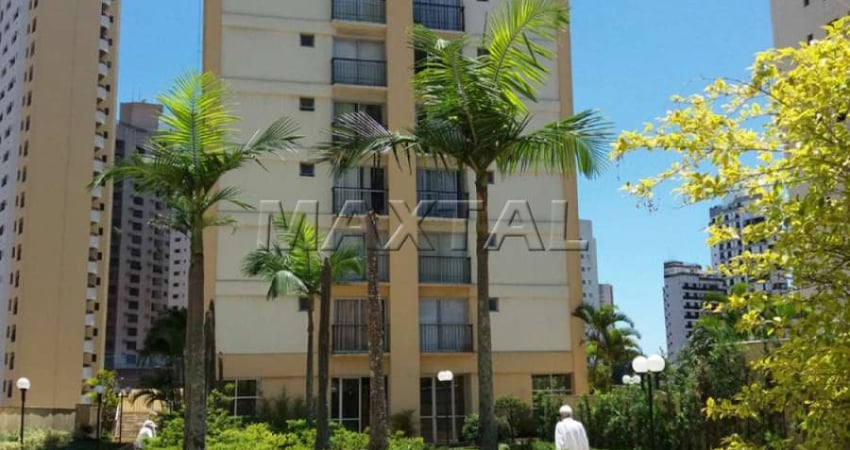 Apartamento mobiliado para locação, de 70m². Com 2 dormitórios, 1 sala e 1 vaga. Em Santana.