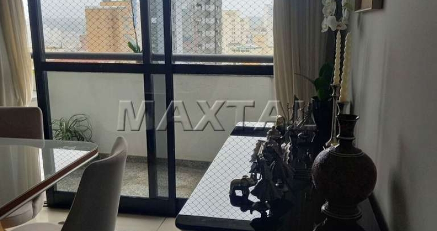 Apartamento 133 m²  com 3 dormitórios 2 Suítes 2 Vagas Vista para a Serra da Cantareira