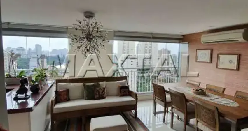 Apartamento 133m² à venda, Casa Verde, 3 suítes, 2 vagas, depósito com varanda gourmet.