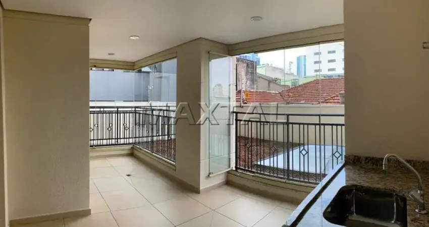 Apartamento 123m² para alugar em santana, varanda gourmet, 3 dormitórios, 2 vagas e lazer completo.