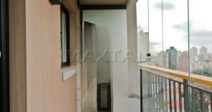 Studio novo de 33m², todo mobiliado para locação em santana, perto do metrô.