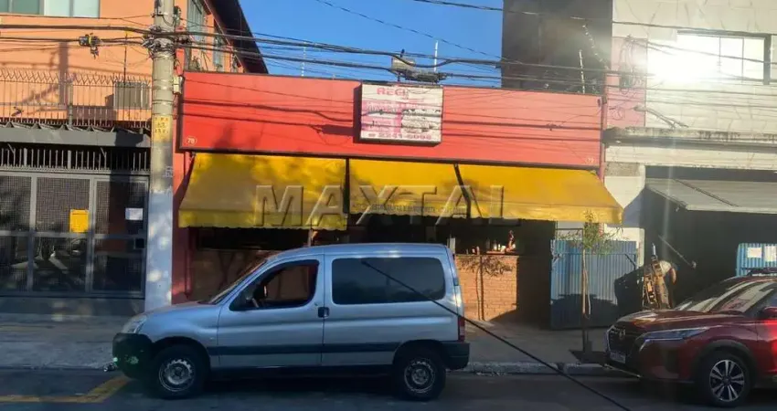 Salão comercial à venda, de 230m². Com 2 banheiros, no Jardim Brasil, ótima localização.