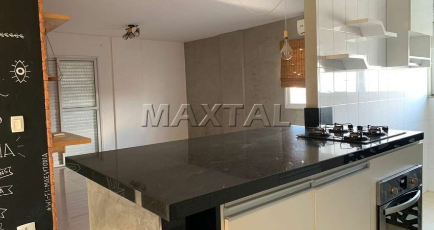 Apartamento 70m² à venda no Lauzane, 2 dormitórios, ar condicionado, vista para Serra e 2 vagas.