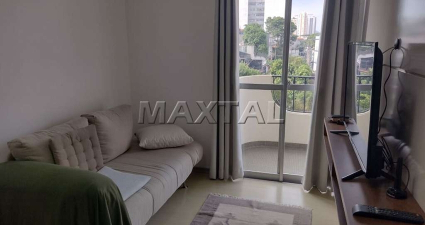 Apartamento para venda como  1 dormitório, 42m² com sacada  e vaga de garagem em Santana.