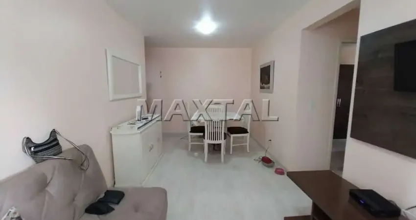 Apartamento à venda com 60m², com 2 quartos, 1 banheiro, sala cozinha e área de serviço e 1 vaga.