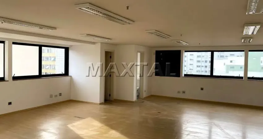 Conjunto Comercial na Av. Angélica 121m², 4 Vagas, Andar Alto, ao Lado do Metrô Marechal