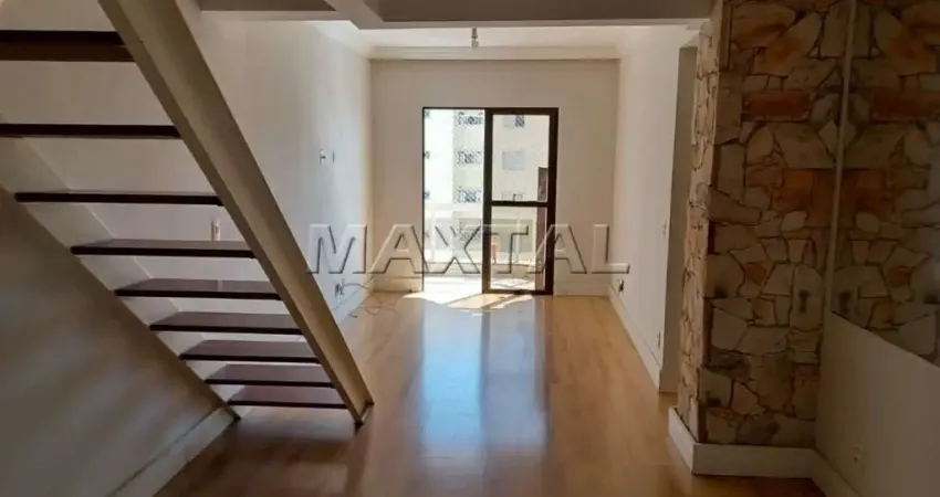 Cobertura para venda no Parque Mandaqui de 150m², com 3 dormitórios, 1 suíte e 3 vagas de garagem